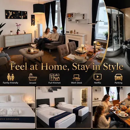 Luxury With Jacuzzi Center Rossana Universe